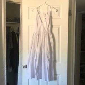 White cocktail dress